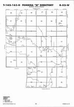Pembina Township - West, Directory Map, Pembina County 2007